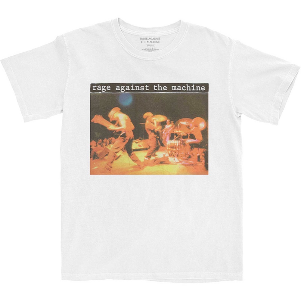 Rage Against The Machine - Anger Is A Gift Heren Tshirt - Wit